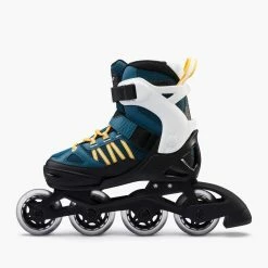 Best deal 🔥 Oxelo Skates Decathlon FIT5 Inline Adjustable Roller Skate Aluminium 76mm 80A Kids 🎉 35 Oxelo Skates Decathlon FIT5 Inline Adjustable Roller Skate Aluminium 76mm 80A Kids