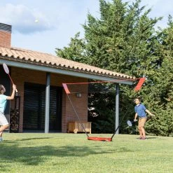 Perfly Portable Badminton Set With Net 2 Rackets And 2 Shuttlecocks 118