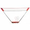 Perfly Portable Badminton Set With Net 2 Rackets And 2 Shuttlecocks 118"