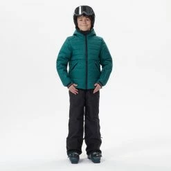 Wedze Tops 150 Warm, Waterproof Padded Ski Jacket, Kids’