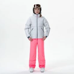 Wedze Tops 150 Warm, Waterproof Padded Ski Jacket, Kids’