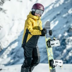 Deals 😍 Dreamscape Jackets 500 Snowboarding And Ski Jacket Kids' ✔️ 144 Dreamscape Jackets 500 Snowboarding And Ski Jacket Kids'