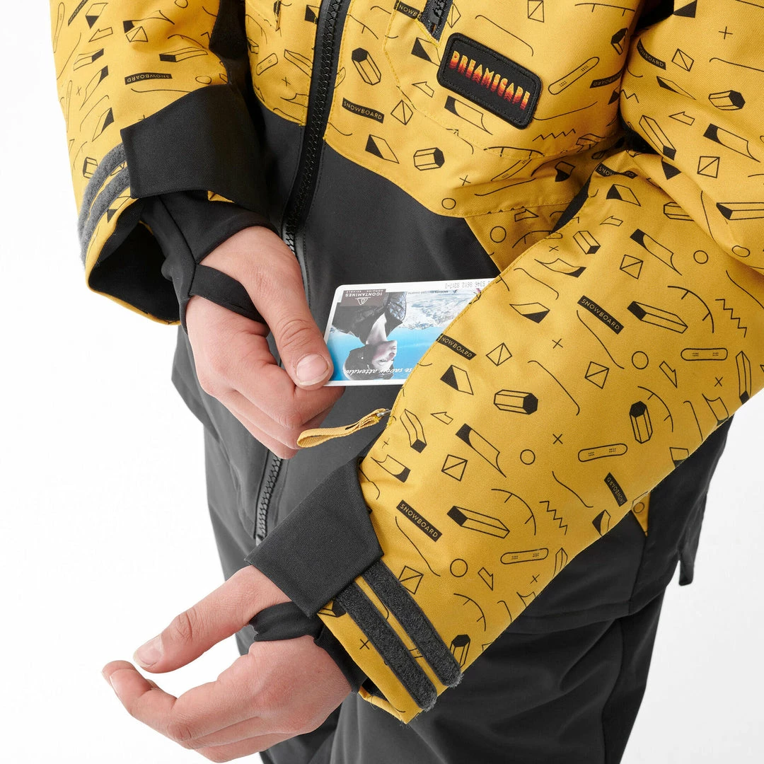 Deals 😍 Dreamscape Jackets 500 Snowboarding And Ski Jacket Kids' ✔️ 39 Dreamscape Jackets 500 Snowboarding And Ski Jacket Kids'