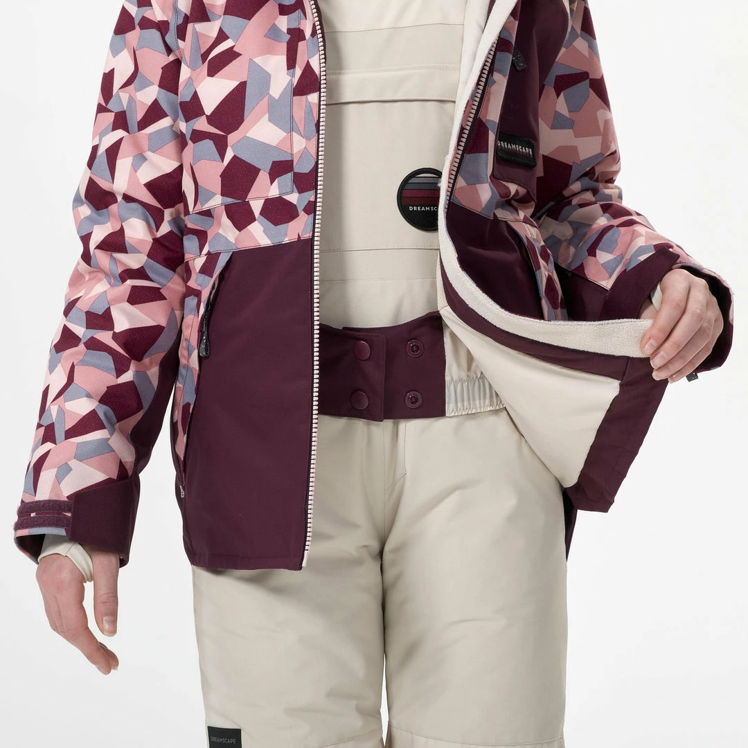 Deals 😍 Dreamscape Jackets 500 Snowboarding And Ski Jacket Kids' ✔️ 44 Dreamscape Jackets 500 Snowboarding And Ski Jacket Kids'