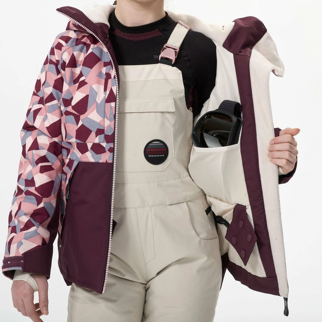 Deals 😍 Dreamscape Jackets 500 Snowboarding And Ski Jacket Kids' ✔️ 30 Dreamscape Jackets 500 Snowboarding And Ski Jacket Kids'