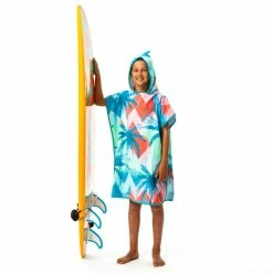 Olaian Deals 500 Surfing Poncho Kids'