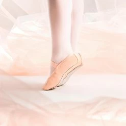 New ๐ Starever Domyos Leather Full Sole Demi-Pointe ๐ Shoes Fitness โ 28 Starever Domyos Leather Full Sole Demi-Pointe Shoes Fitness