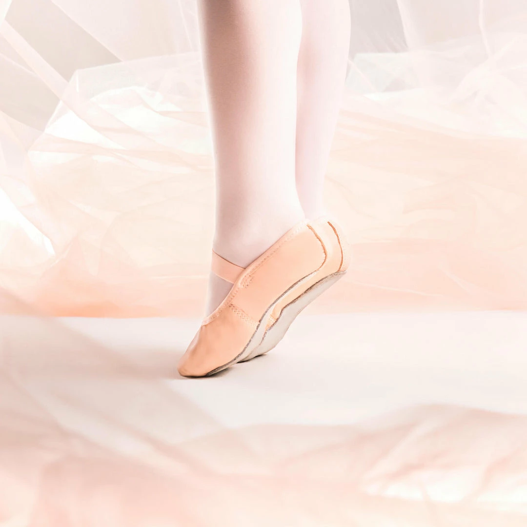 New ๐ Starever Domyos Leather Full Sole Demi-Pointe ๐ Shoes Fitness โ 13 Starever Domyos Leather Full Sole Demi-Pointe Shoes Fitness