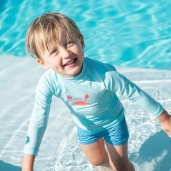 Nabaiji Deals Baby Long Sleeve UV-protection T-shirt - Pink