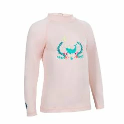 Nabaiji Deals Baby Long Sleeve UV-protection T-shirt - Pink