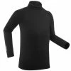 Wedze Base Layers Ski 500, Thermal Underwear Base Layer Top, Boys'