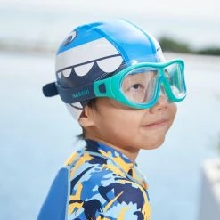 Nabaiji Mesh Silicone Swim Cap Swimming