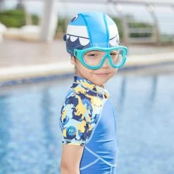 Nabaiji Mesh Silicone Swim Cap Swimming