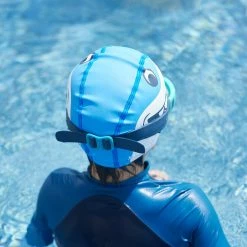 Nabaiji Mesh Silicone Swim Cap Swimming