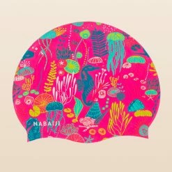 Nabaiji Silicone Swim Cap TERM BLACK Swimming