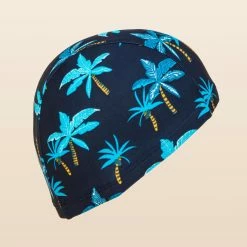 Nabaiji Mesh Swimming Cap Size S Palm Navy