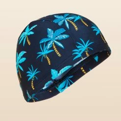 Nabaiji Mesh Swimming Cap Size S Palm Navy