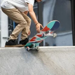 Skates Decathlon Oxelo CP100 Complete Freestyle Skateboard 29.8''x7.5'' Kids 8 To 12 Yo