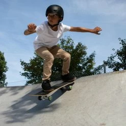 Skates Decathlon Oxelo CP100 Complete Freestyle Skateboard 29.8''x7.5'' Kids 8 To 12 Yo