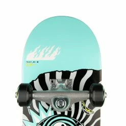 Skates Decathlon Oxelo CP100 Complete Freestyle Skateboard 29.8''x7.5'' Kids 8 To 12 Yo
