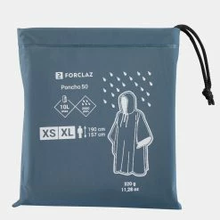 Discount ๐ฏ Forclaz Arpenaz, 10 L Hiking Rain Poncho โค๏ธ 21 Forclaz Arpenaz, 10 L Hiking Rain Poncho