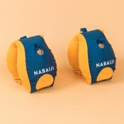 Nabaiji Tiswim, Adjustable Life Jacket With Arm Floaties, Kids'