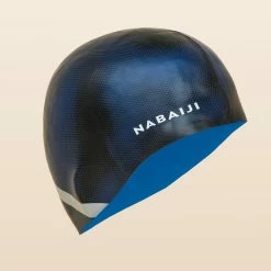 Nabaiji Silicone Swim Cap TERM BLACK Swimming