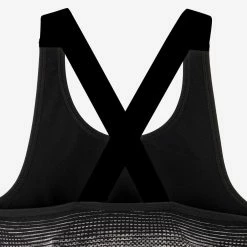 Fitness Domyos S580, Breathable Seamless Gym Sports Bra, Girls'