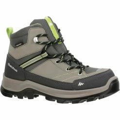 Quechua MH500, High-Top Waterproof Hiking Shoes, Kids' Footwear