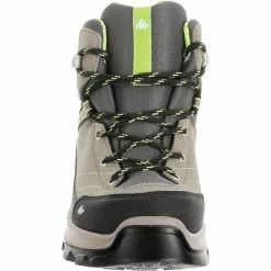 Quechua MH500, High-Top Waterproof Hiking Shoes, Kids' Footwear