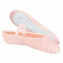 Starever Domyos Leather Full Sole Demi-Pointe Shoes Fitness