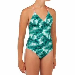 Olaian Deals Girls' Surf Swimsuit