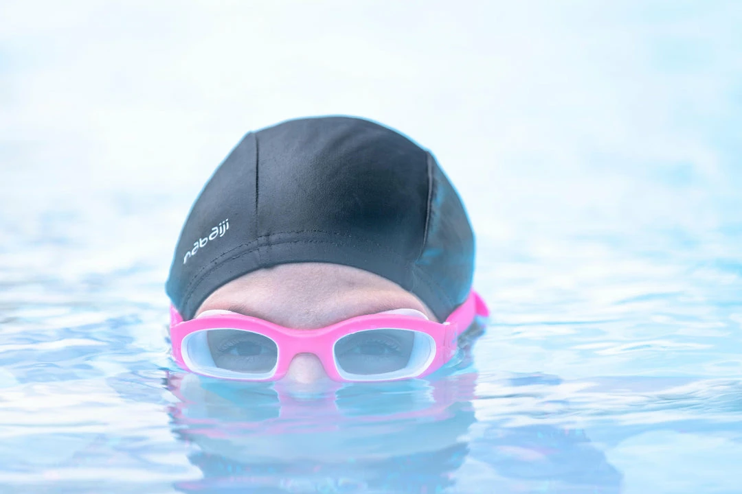 Flash Sale 👍 Swimming Nabaiji, Mesh Fabric Swim Cap 🤩 5 Swimming Nabaiji, Mesh Fabric Swim Cap