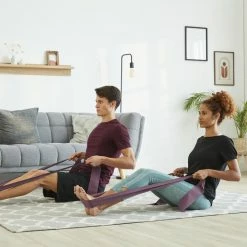 Nyamba Rubber Pilates Resistance Band, 6 Lbs