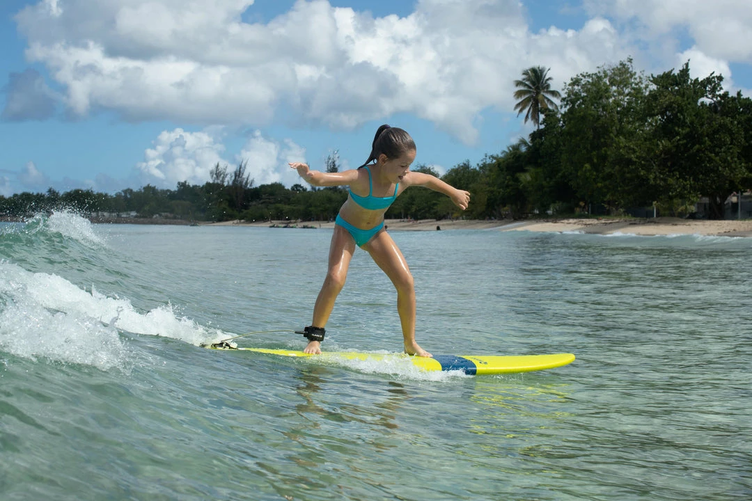 Olaian Bali 100, Two Piece Bikini Surfing Swimsuit Top, Girls’