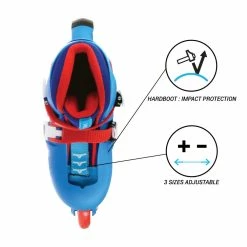 Decathlon Oxelo Play 3 Inline Roller Skate 63mm 82A Kids Skates