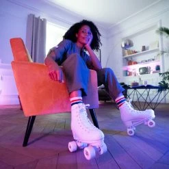 Oxelo Decathlon Quad Artistic Roller Skate 54mm 85A Adult Skates