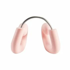 Nabaiji Adjustable Stainless Steel-Latex Swimming Nose Clip