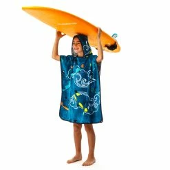 Olaian Deals 500 Surfing Poncho Kids'