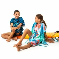 Olaian Deals 500 Surfing Poncho Kids'