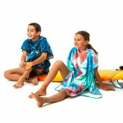 Olaian Deals 500 Surfing Poncho Kids'
