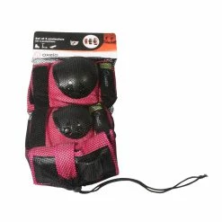 Decathlon Oxelo PLAY3 Protective Gear Set W/ Knee/Elbow Pads & Wrist Guard Kids