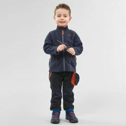 Quechua MH150, Hiking And Skiing Fleece Jacket, Kids'