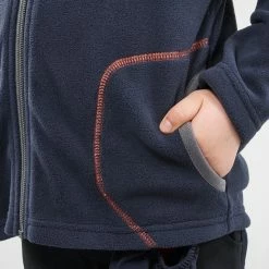 Quechua MH150, Hiking And Skiing Fleece Jacket, Kids'