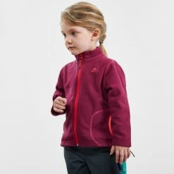 Quechua MH150, Hiking And Skiing Fleece Jacket, Kids'