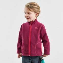 Quechua MH150, Hiking And Skiing Fleece Jacket, Kids'
