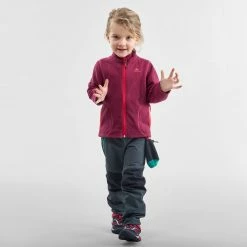 Quechua MH150, Hiking And Skiing Fleece Jacket, Kids'