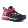 Quechua Crossrock, Rip-Tab Hiking Shoes, Girls'