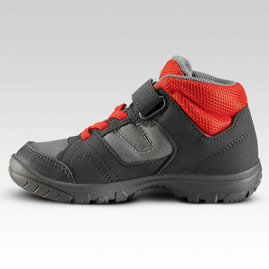 Footwear Quechua MH100, High-Top Hiking Shoes, Kids'