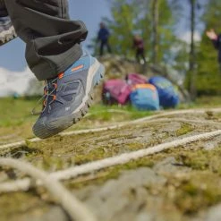 Quechua Crossrock, Low-Top Lace-Up Hiking Shoes, Boys' Footwear